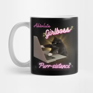 Girlboss purr-sistance Mug